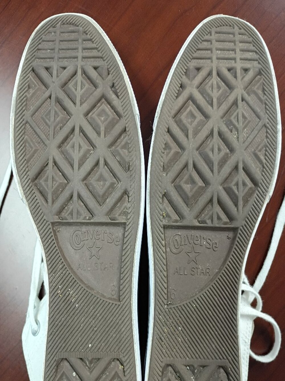 White Platform High Top Converse All Stars - Picture 5 of 5